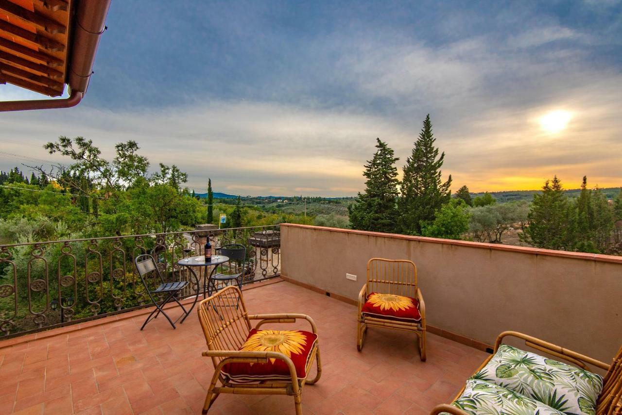 Agriturismo Villa Ulivello In Chianti Strada in Chianti Exteriér fotografie
